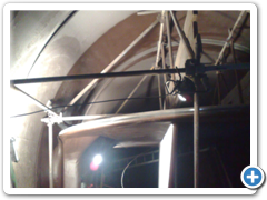 Naaplikovaná základní vrstvy přilehlých ploch 