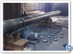 Představná tyč před metalizací - detail  