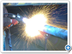 Aplikace další vrtsvy elektrometalizací - detail