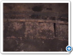 Původní stav předrozváděcích lopat - spodní část