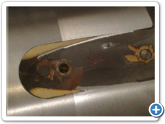 Obrábění hřídele - odebírání části průměru