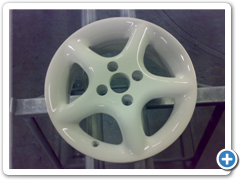 Litá kola - bílá horní vrstva