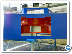 Kryt generátoru - boční pohled