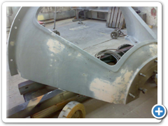 Zakytované a vybroušené části 