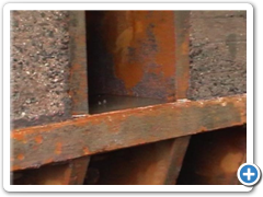 Hradidlová tabule před renovací - detail