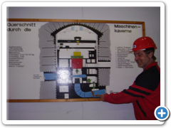 Umístění hradidlové tabule panem Petrem Kratochvílem na situačním plánku - vysvětlení její funkce aj.