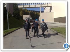 Odchod z pracoviště elektrárny Markersbach