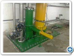 Naaplikovaný nátěr na mechanizmu hradidlové tabule