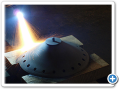 Elektro metalizace - hrot náboje